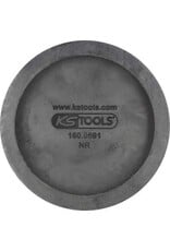 KS TOOLS Rubberschotel 59 voor Ravaglioli / Sirio / Space hefbruggen, Ø 100 mm - 160.0591