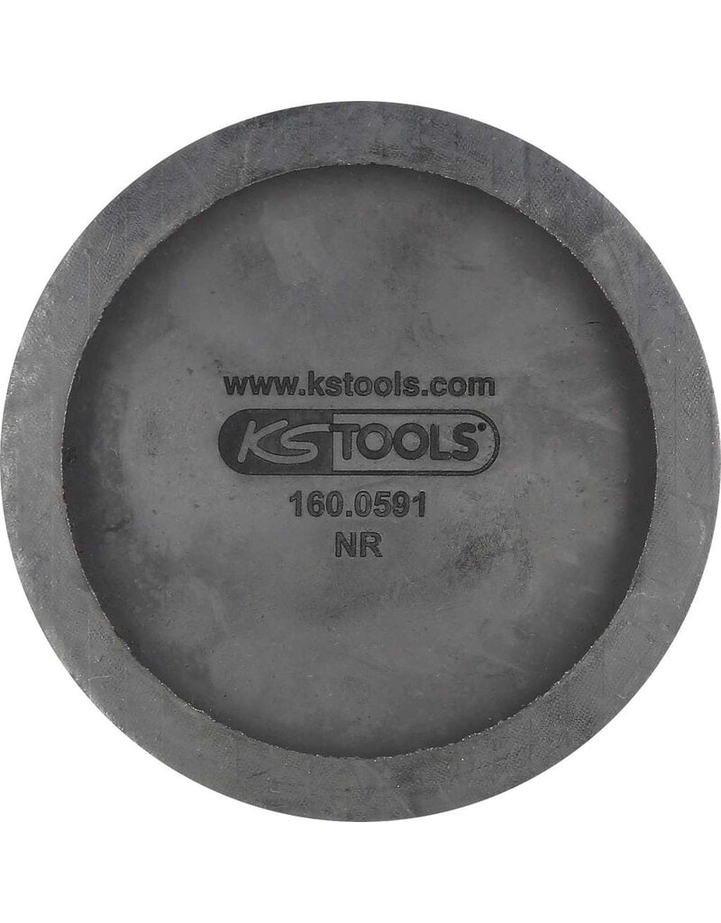 KS TOOLS Rubberschotel 59 voor Ravaglioli / Sirio / Space hefbruggen, Ø 100 mm - 160.0591