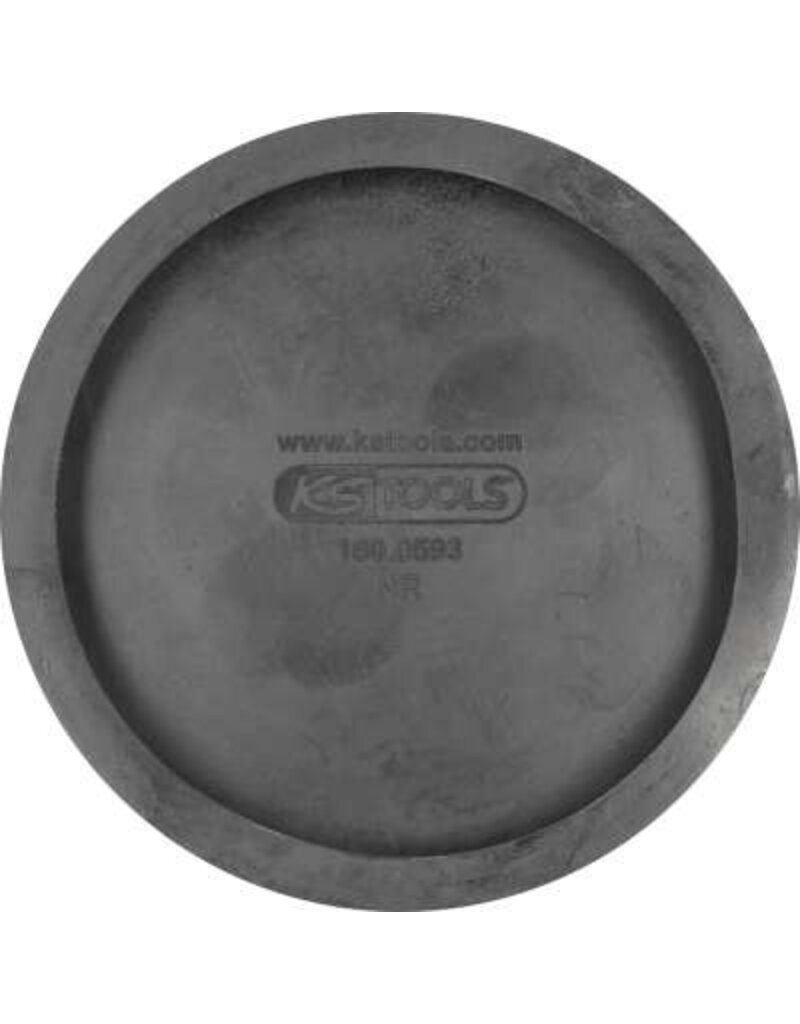 KS TOOLS Rubberschotel 60 voor Romeico hefbruggen, Ø 124 mm - 160.0593