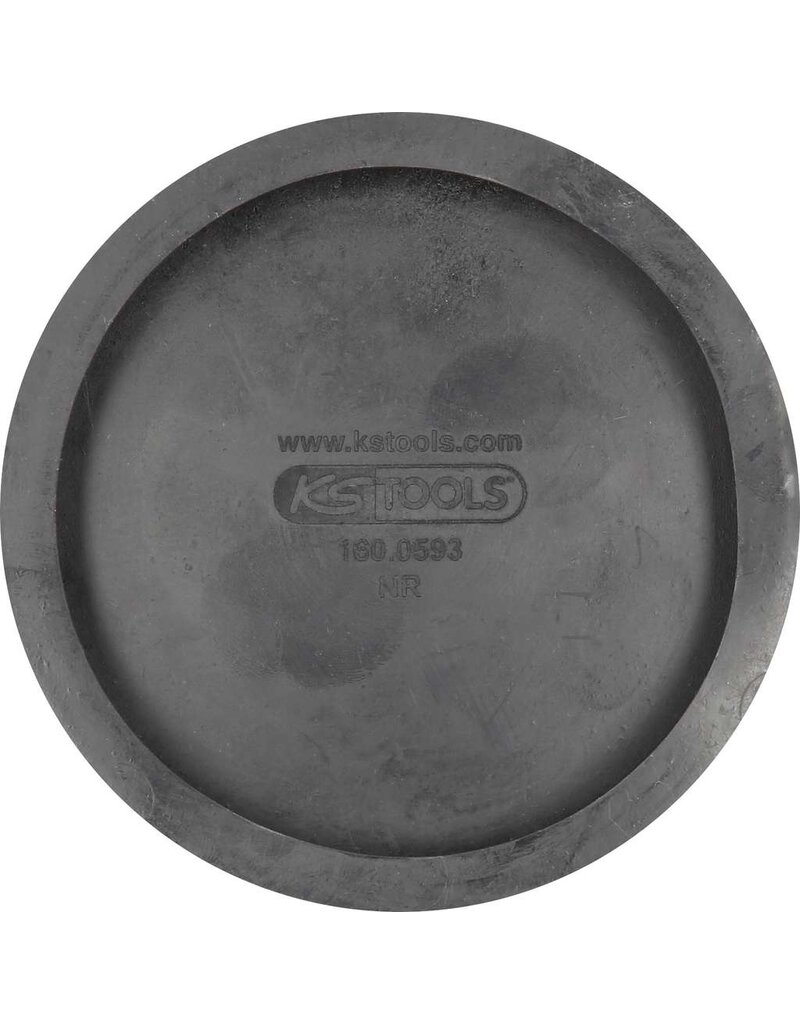 KS TOOLS Rubberschotel 60 voor Romeico hefbruggen, Ø 124 mm - 160.0593