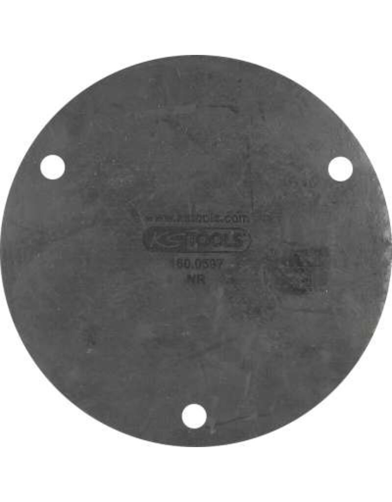 KS TOOLS Rubberschotel 62 voor Isobal / Velyen hefbruggen, Ø 145 mm - 160.0597