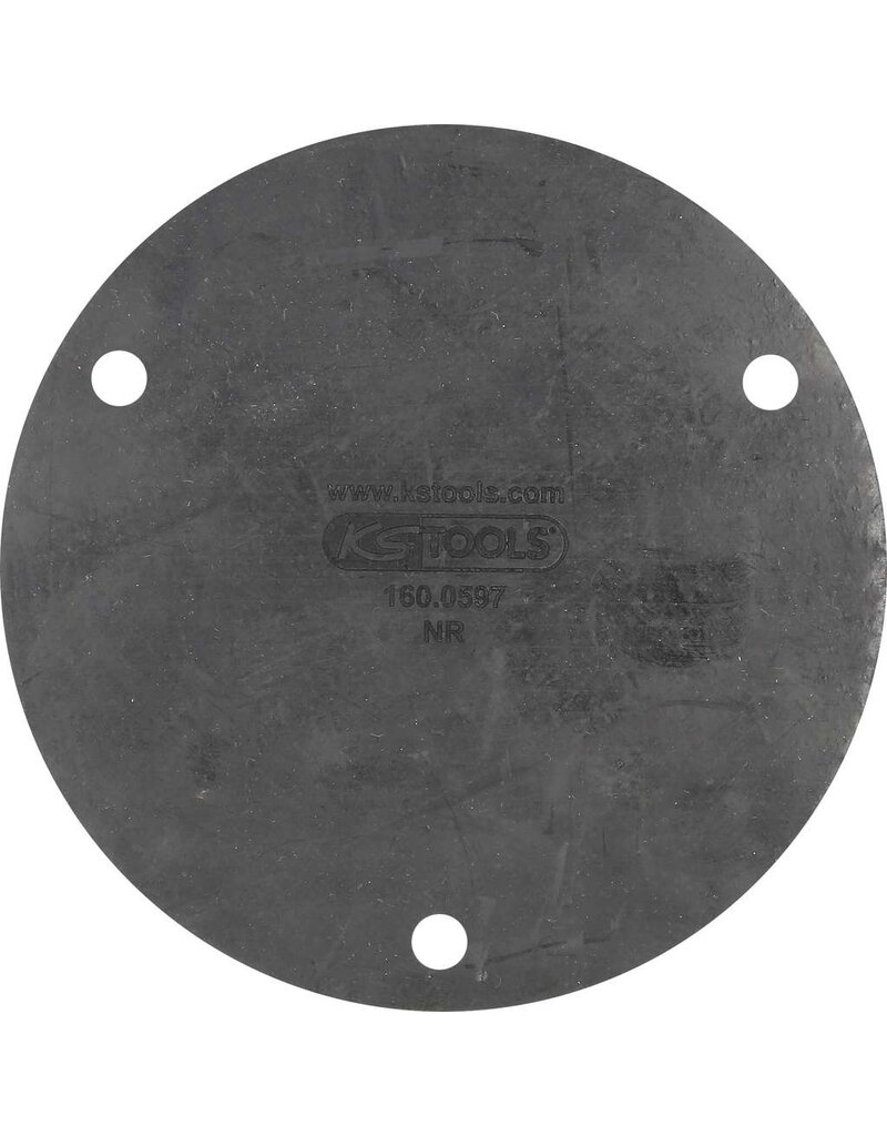 KS TOOLS Rubberschotel 62 voor Isobal / Velyen hefbruggen, Ø 145 mm - 160.0597