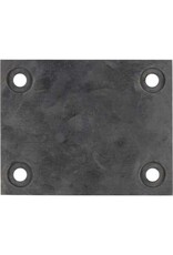 KS TOOLS Rubberonderlegger 41 voor Rotary / FJRP hefbruggen, 104 x 82 x 8 mm - 160.0598