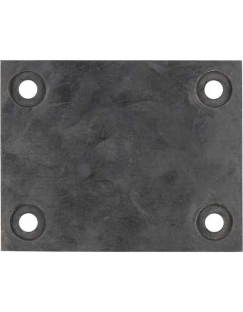 KS TOOLS Rubberonderlegger 41 voor Rotary / FJRP hefbruggen, 104 x 82 x 8 mm - 160.0598