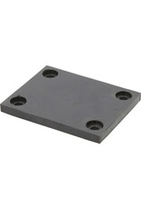 KS TOOLS Rubberonderlegger 41 voor Rotary / FJRP hefbruggen, 104 x 82 x 8 mm - 160.0598