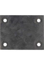 KS TOOLS Rubberonderlegger 41 voor Rotary / FJRP hefbruggen, 104 x 82 x 8 mm - 160.0598