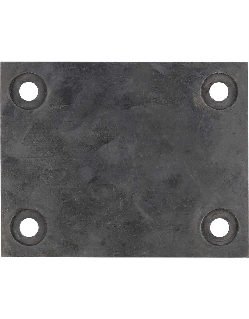 KS TOOLS Rubberonderlegger 41 voor Rotary / FJRP hefbruggen, 104 x 82 x 8 mm - 160.0598