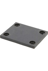 KS TOOLS Rubberonderlegger 41 voor Rotary / FJRP hefbruggen, 104 x 82 x 8 mm - 160.0598
