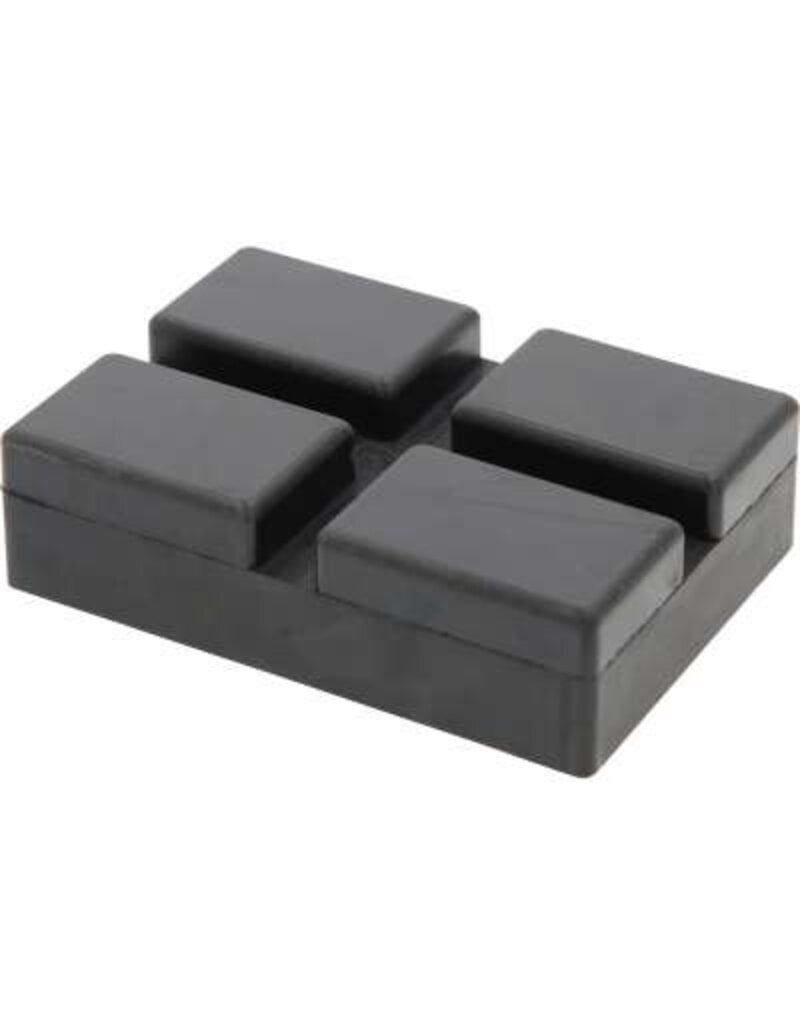 KS TOOLS Rubberonderlegger 42 voor Rotary hefbruggen, 128 x 89 x 35 mm - 160.0602