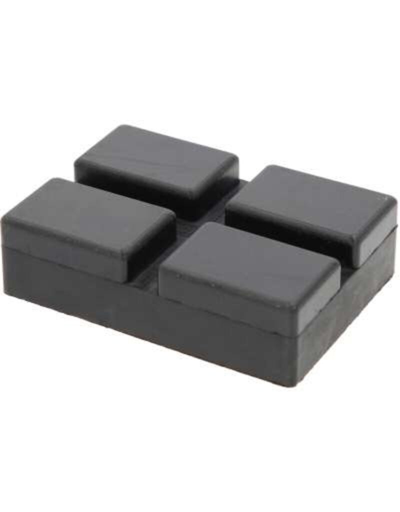 KS TOOLS Rubberonderlegger 42 voor Rotary hefbruggen, 128 x 89 x 35 mm - 160.0602