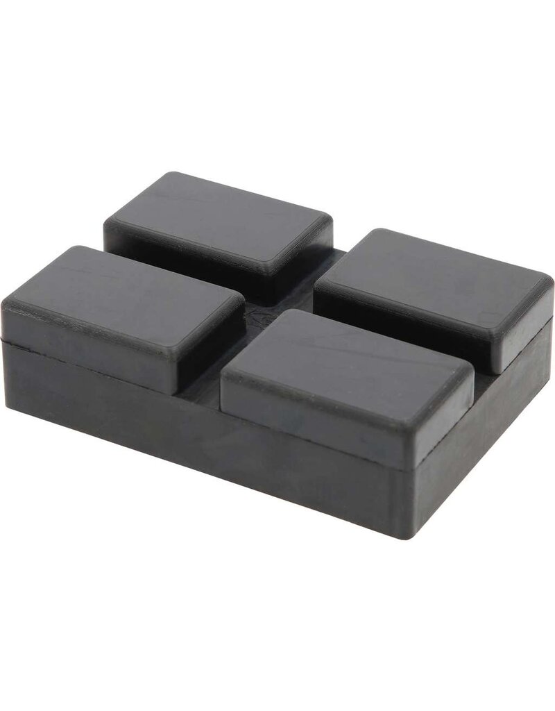 KS TOOLS Rubberonderlegger 42 voor Rotary hefbruggen, 128 x 89 x 35 mm - 160.0602