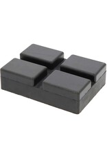 KS TOOLS Rubberonderlegger 42 voor Rotary hefbruggen, 128 x 89 x 35 mm - 160.0602