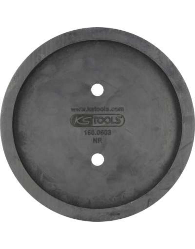 KS TOOLS Rubberschotel 64 voor EVER ETERNAL hefbruggen, Ø 130 mm - 160.0603