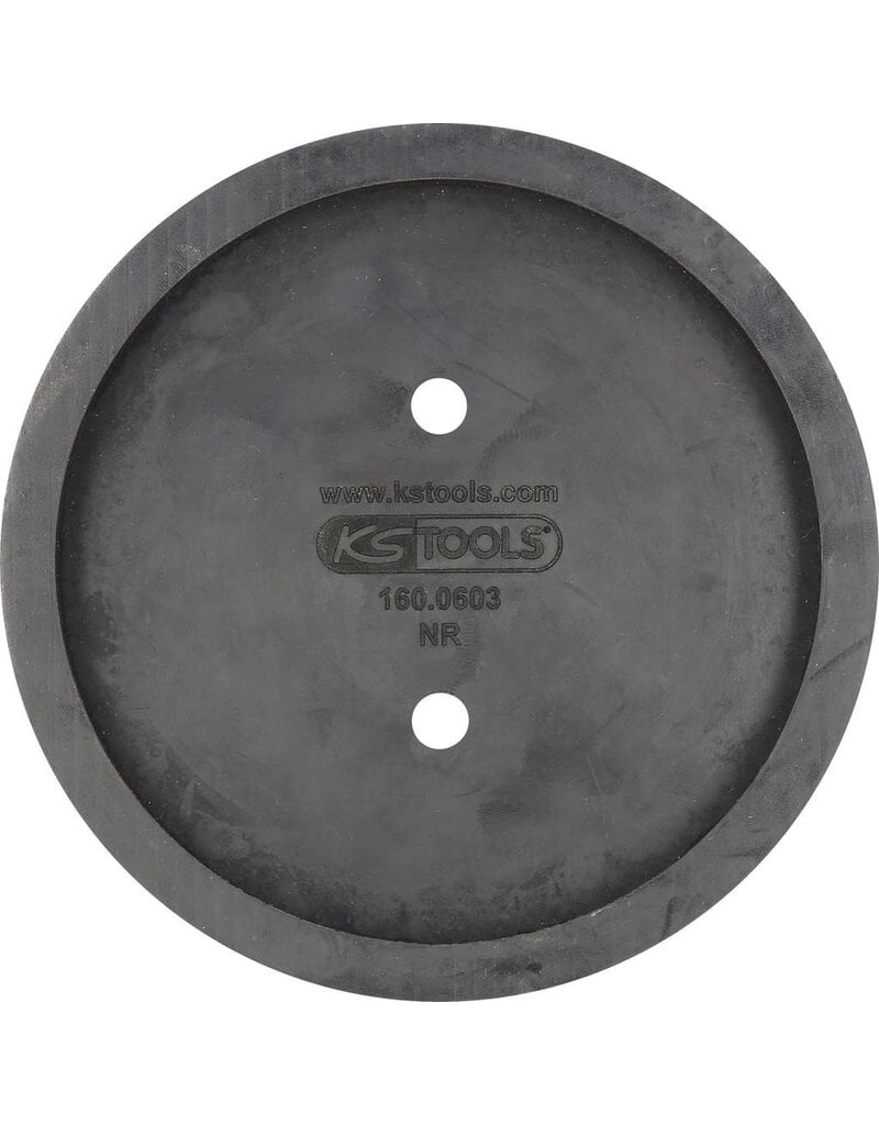 KS TOOLS Rubberschotel 64 voor EVER ETERNAL hefbruggen, Ø 130 mm - 160.0603