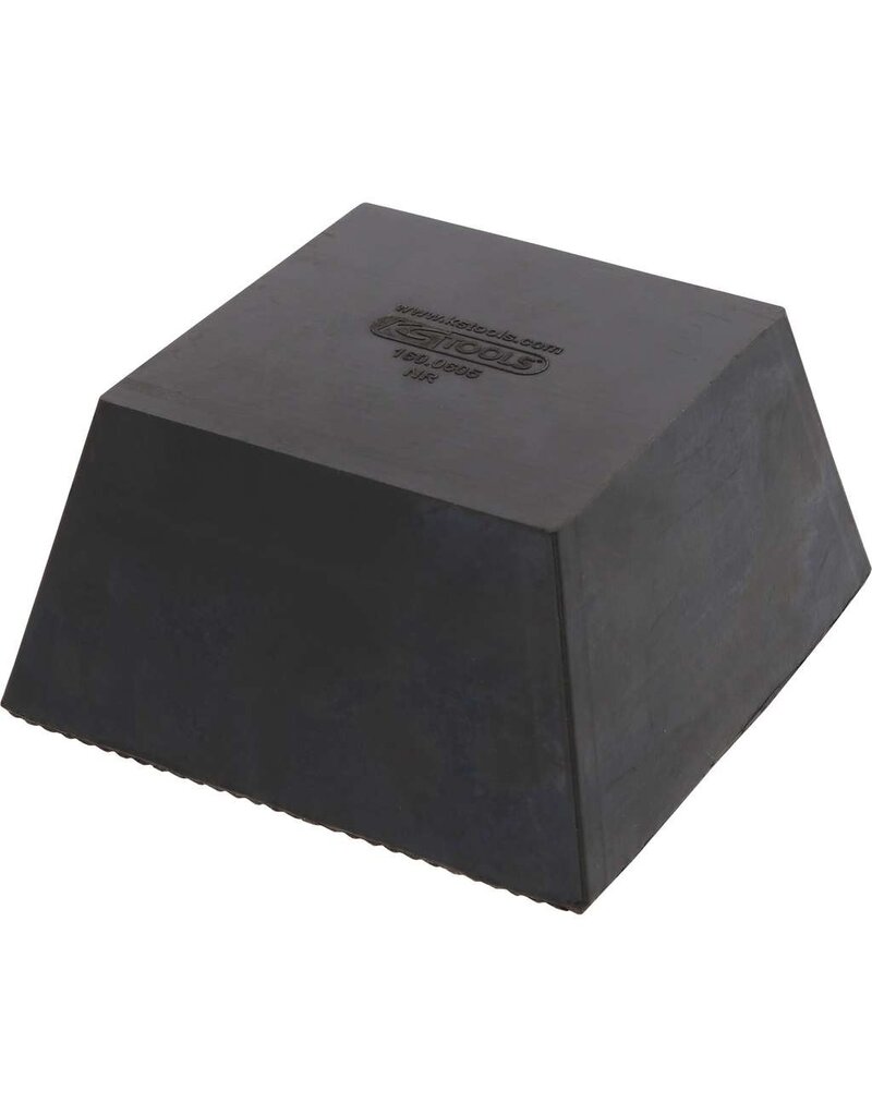 KS TOOLS Rubberonderlegger 44 voor hefbruggen, 135 x 100 x 70 mm - 160.0605