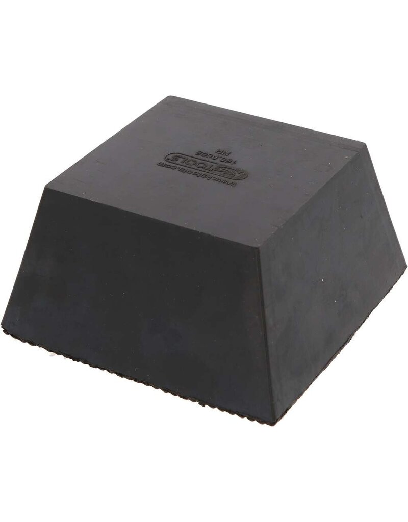 KS TOOLS Rubberonderlegger 44 voor hefbruggen, 135 x 100 x 70 mm - 160.0605