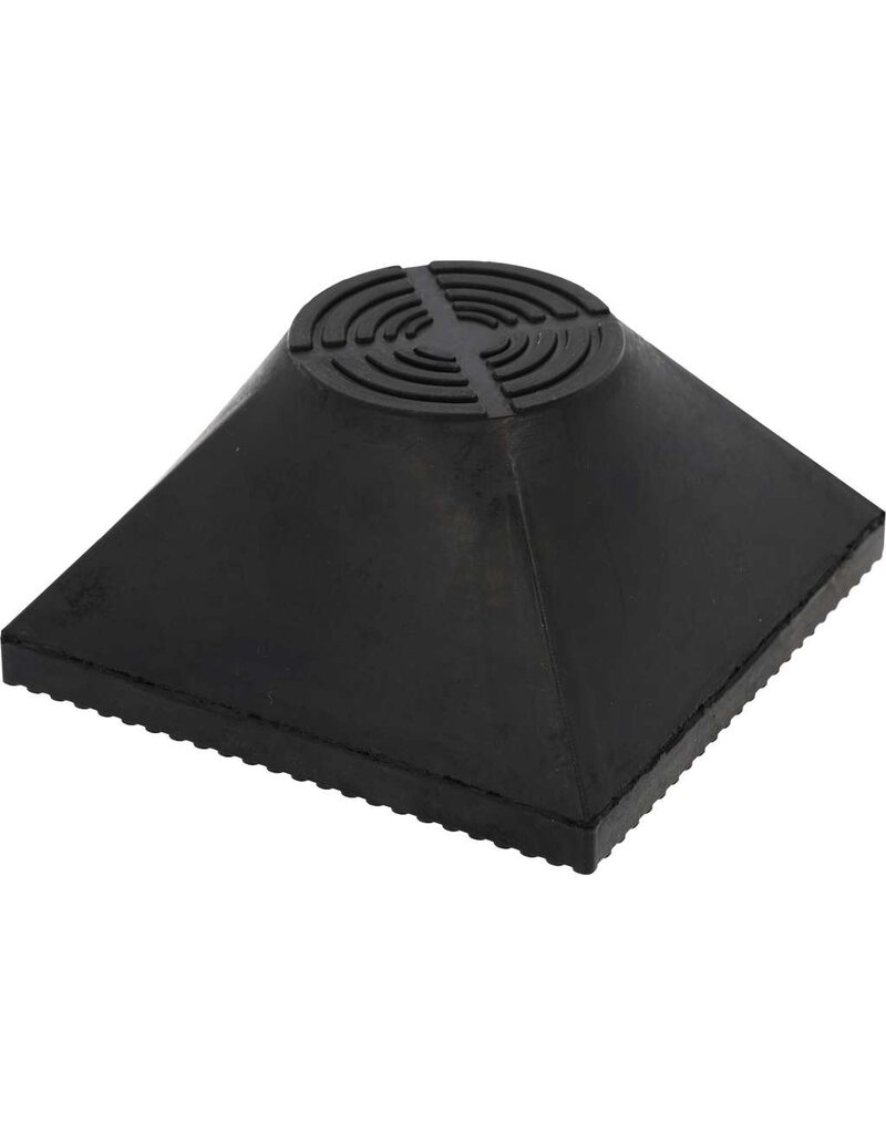 KS TOOLS Rubberonderlegger 45 voor hefbruggen, 120 x 120 x 60 mm - 160.0609