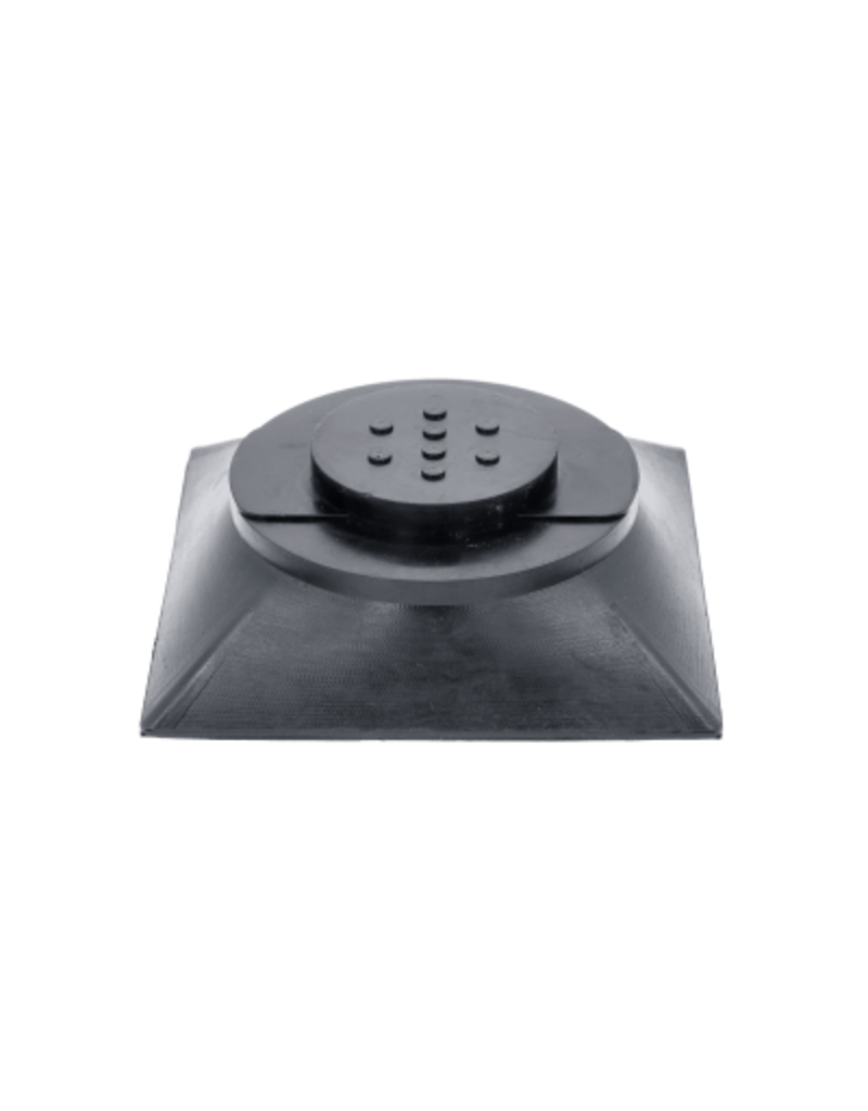 KS TOOLS Rubberonderlegger 46 voor hefbruggen, 135 x 135 x 42 mm - 160.0616