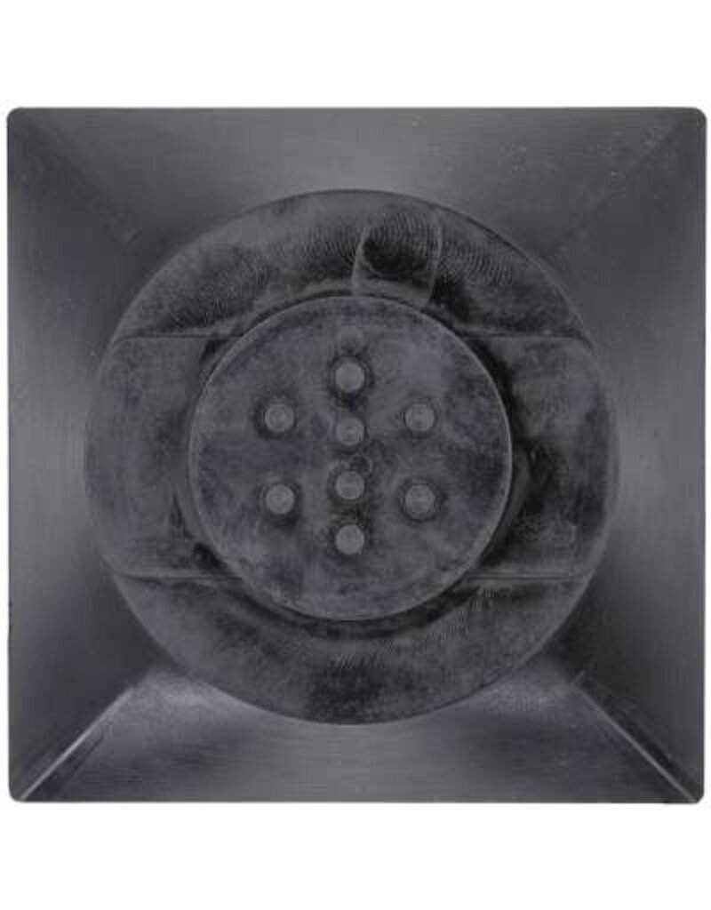 KS TOOLS Rubberonderlegger 46 voor hefbruggen, 135 x 135 x 42 mm - 160.0616