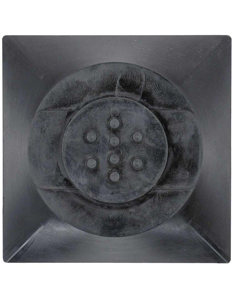 KS TOOLS Rubberonderlegger 46 voor hefbruggen, 135 x 135 x 42 mm - 160.0616