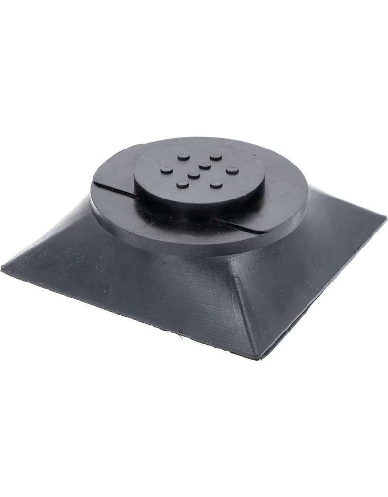 KS TOOLS Rubberonderlegger 46 voor hefbruggen, 135 x 135 x 42 mm - 160.0616