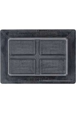 KS TOOLS Rubberonderlegger 47 voor hefbruggen, 140 x 100 x 60 mm - 160.0617