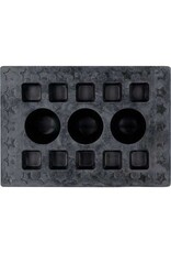 KS TOOLS Rubberonderlegger 47 voor hefbruggen, 140 x 100 x 60 mm - 160.0617