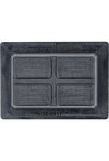 KS TOOLS Rubberonderlegger 47 voor hefbruggen, 140 x 100 x 60 mm - 160.0617