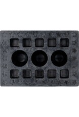 KS TOOLS Rubberonderlegger 47 voor hefbruggen, 140 x 100 x 60 mm - 160.0617