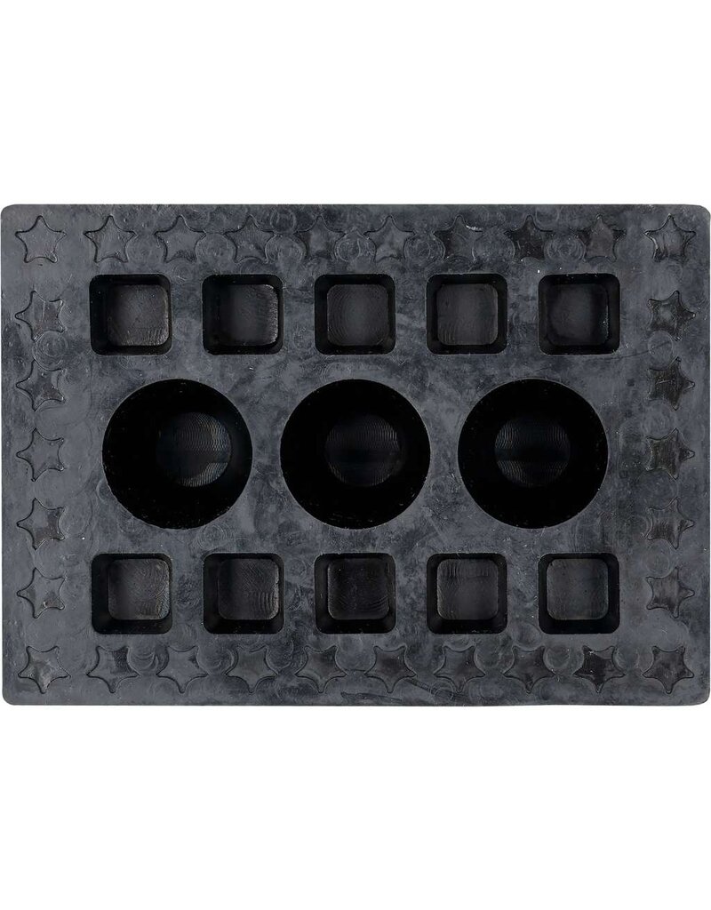 KS TOOLS Rubberonderlegger 47 voor hefbruggen, 140 x 100 x 60 mm - 160.0617