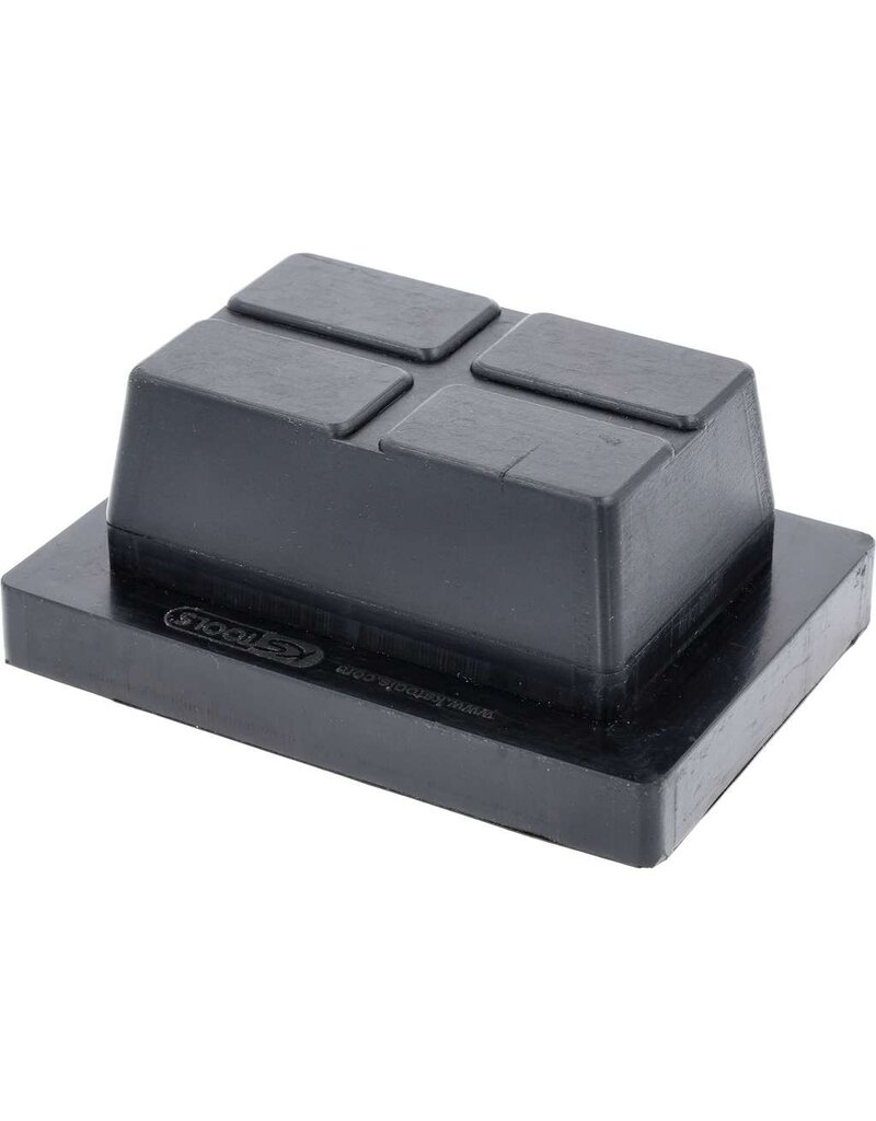 KS TOOLS Rubberonderlegger 47 voor hefbruggen, 140 x 100 x 60 mm - 160.0617