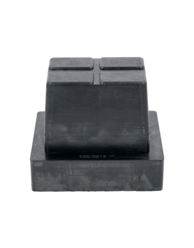 KS TOOLS Rubberonderlegger 48 voor hefbruggen, 140 x 100 x 120 mm - 160.0618