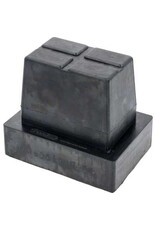 KS TOOLS Rubberonderlegger 48 voor hefbruggen, 140 x 100 x 120 mm - 160.0618