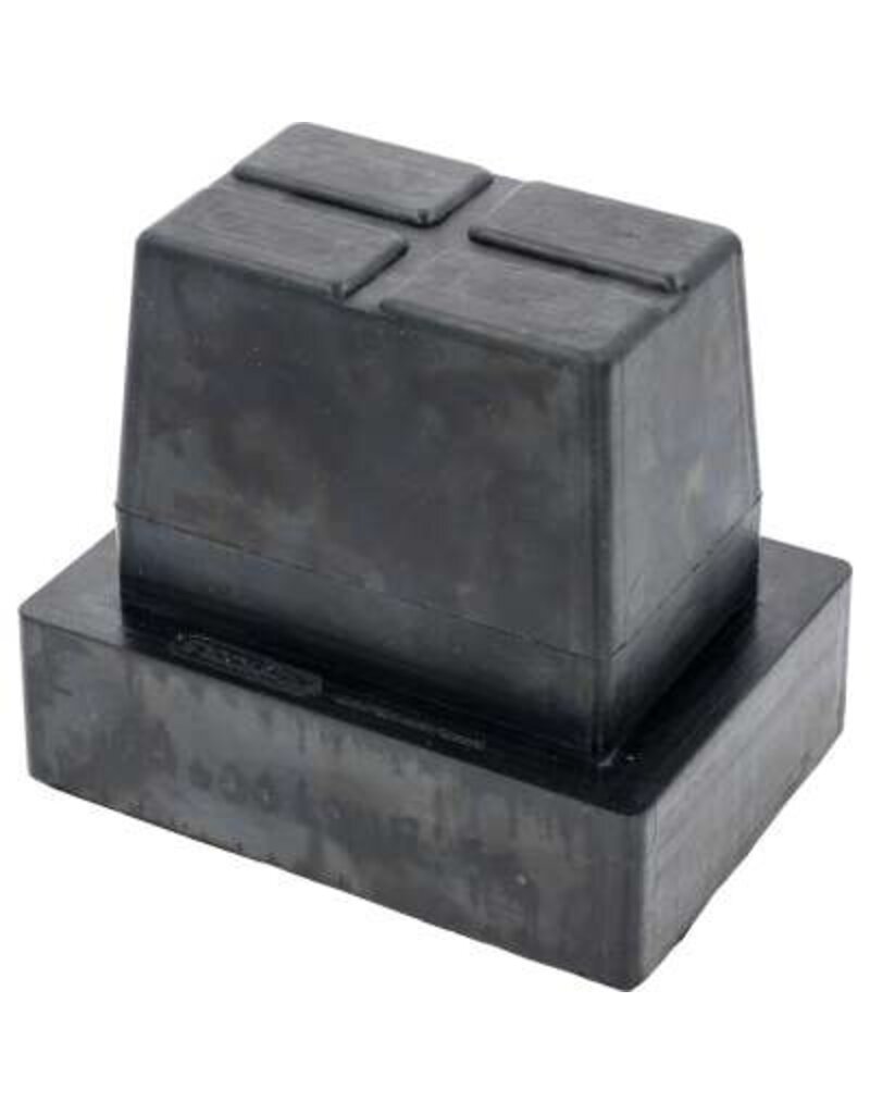 KS TOOLS Rubberonderlegger 48 voor hefbruggen, 140 x 100 x 120 mm - 160.0618