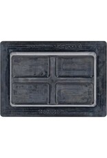 KS TOOLS Rubberonderlegger 48 voor hefbruggen, 140 x 100 x 120 mm - 160.0618