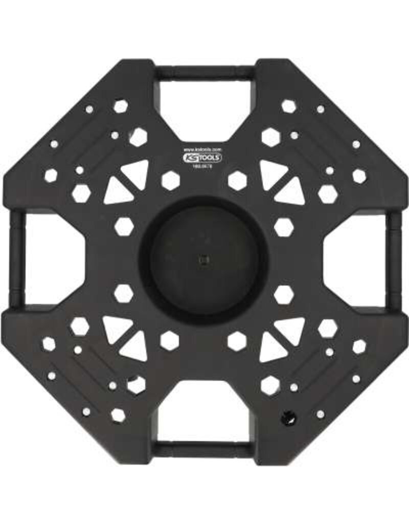 KS TOOLS Velg- en wielrangeerinrichting, draagvermogen 250 kg, Ø 720 mm - 160.0670