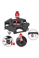 KS TOOLS Velg- en wielrangeerinrichting, draagvermogen 250 kg, Ø 720 mm - 160.0670