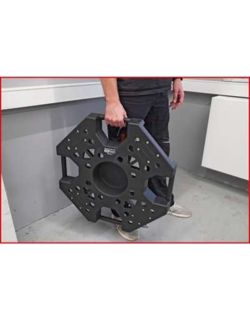 KS TOOLS Velg- en wielrangeerinrichting, draagvermogen 250 kg, Ø 800 mm - 160.0680