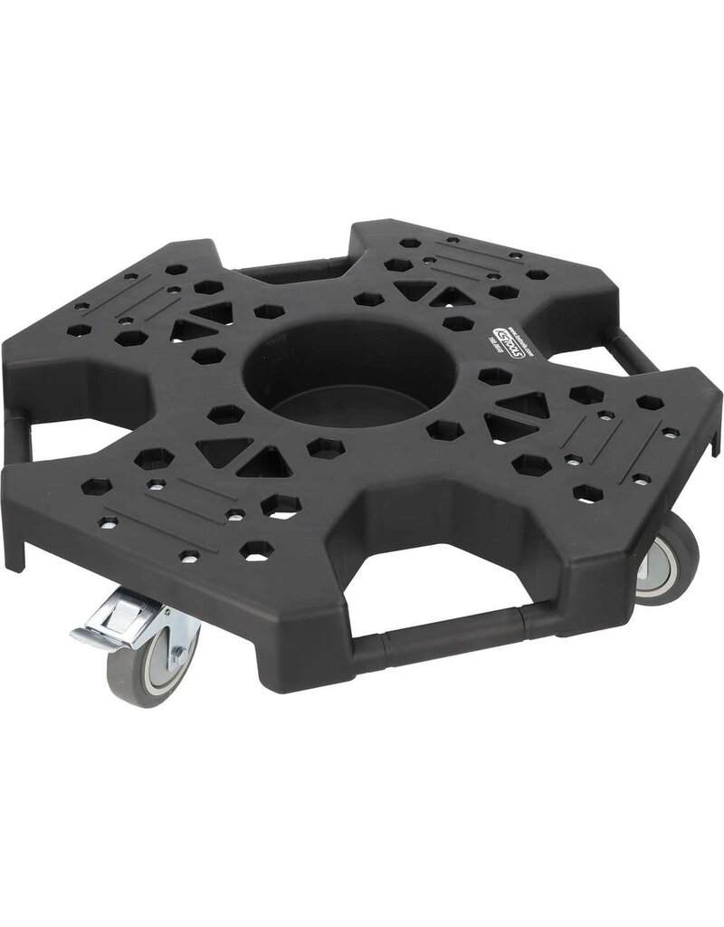 KS TOOLS Velg- en wielrangeerinrichting, draagvermogen 250 kg, Ø 800 mm - 160.0680