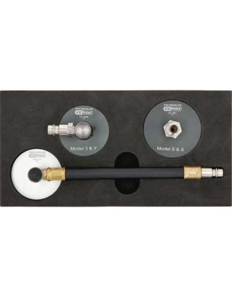 KS TOOLS Adapterset voor remontluchting voor Tesla, 3-dlg - 160.0695