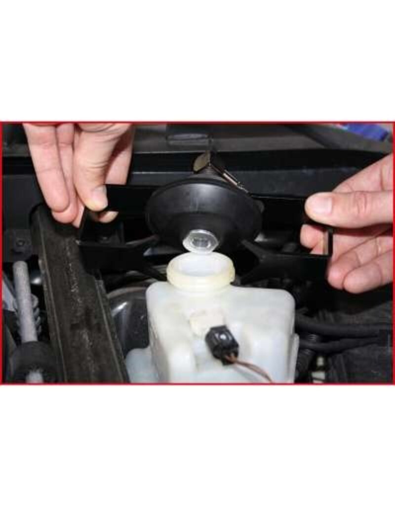 KS TOOLS Universele adapter voor ontluchtingsaansluiting, verstelbaar - 160.0718