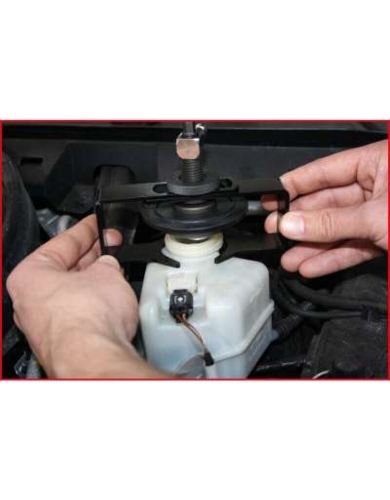 KS TOOLS Universele adapter voor ontluchtingsaansluiting, verstelbaar - 160.0718