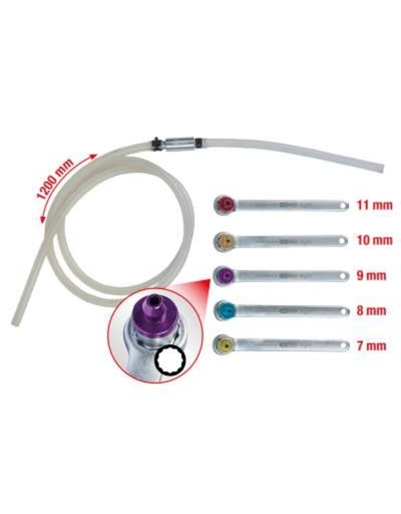 KS TOOLS Remontluchtsleutelset, 6-dlg - 160.0725