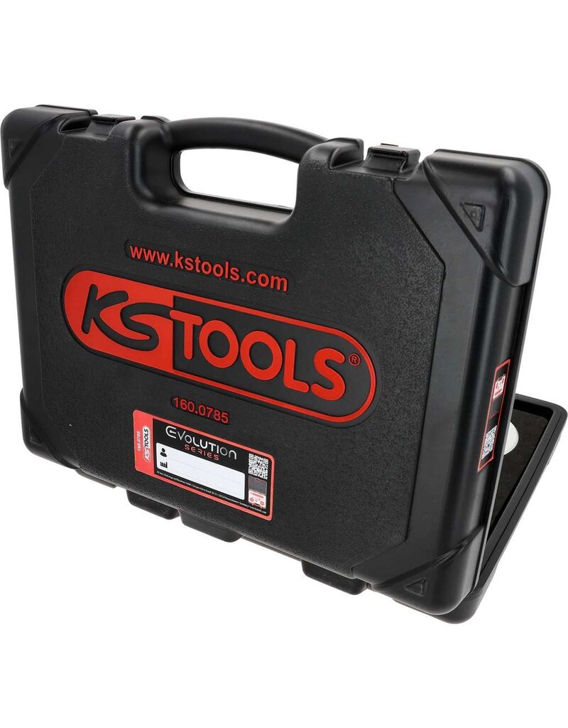 KS TOOLS Universele adapterset voor remontluchting met handpomp, 5-dlg - 160.0785