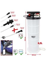 KS TOOLS 6,5 liter vacuüm afzuigpomp met 4 sonden - 160.0865