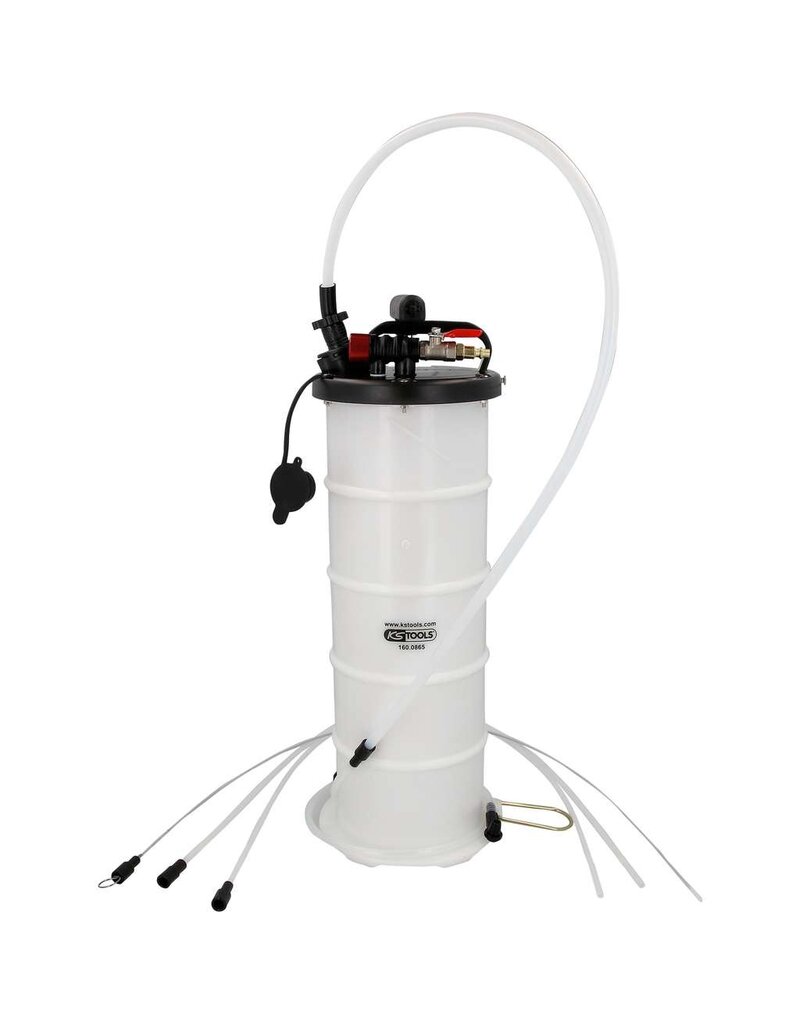 KS TOOLS 6,5 liter vacuüm afzuigpomp met 4 sonden - 160.0865