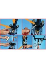 KS TOOLS Universele versnelingsbakhouderset, 11-tlg - 160.0910