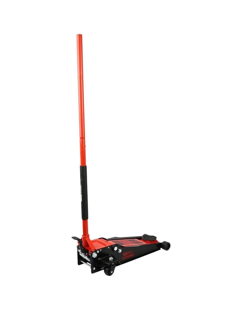 KS TOOLS performance stalen hydraulische krik, 2500 kg, vlak, hefhoogte: 75 - 510 mm - 160.1015