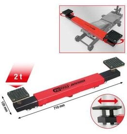 KS TOOLS performance Dwarsbalk voor voertuigkrik, 2000 kg - 160.1045