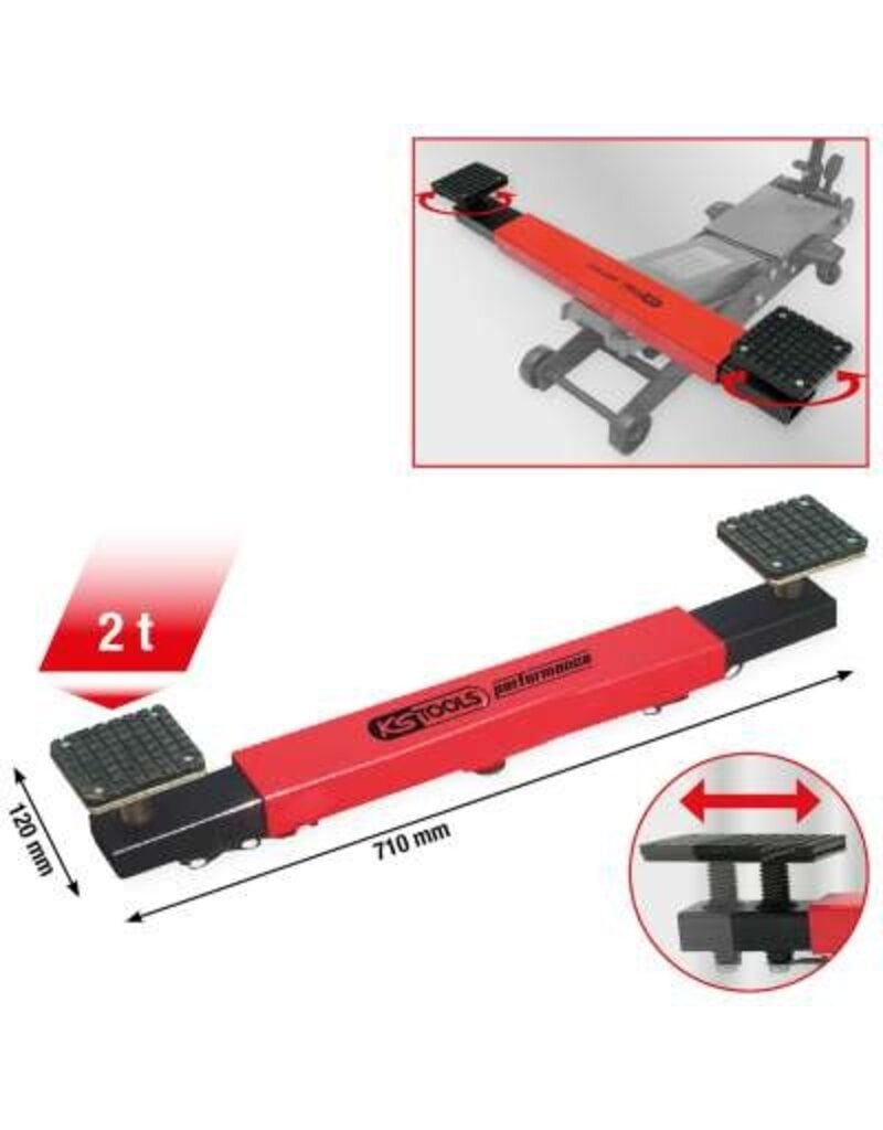KS TOOLS performance Dwarsbalk voor voertuigkrik, 2000 kg - 160.1045